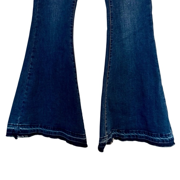 5 for $25!! American Bazi Los Angeles Bell Bottom Stretchy Flare Flare Jeans - Picture 4 of 6